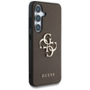 Guess Grained Big 4G Logo Small Classic Logo - Etui do Samsung Galaxy S25+ (brązowy) (GUHCS25MPGT4MBW)
