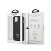 Guess Saffiano Triangle Logo Case – Etui iPhone 14 Plus (czarny) (GUHCP14MPSATLK)