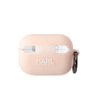 Karl Lagerfeld Silicone NFT Choupette Head 3D - Etui AirPods Pro 2 (różowy) (KLAP2RUNCHP)