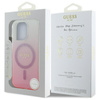 Guess IML Glitter Gradient MagSafe - Etui iPhone 16 Pro Max (różowy) (GUHMP16XHGRCELP)