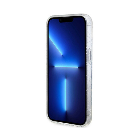 Karl Lagerfeld Karl & Choupette Glitter Magsafe - Etui iPhone 15 (przezroczysty) (KLHMP15SHGKCNOT)