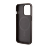 Guess 4G Printed Stripes MagSafe - Etui iPhone 13 Pro (Brązowy) (GUHMP13LP4RPSW)