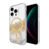 Case-Mate Karat MagSafe - Etui iPhone 15 Pro zdobione złotem (Marble) (CM051480)