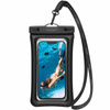 Spigen A610 Universal Waterproof Float Case - Etui do smartfonów do 6.9" (Czarny) (AMP04529)