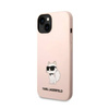 Karl Lagerfeld Silicone NFT Choupette - Etui iPhone 14 Plus (różowy) (KLHCP14MSNCHBCP)