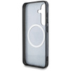 Guess 4G Glitter Triangle Buttons MagSafe - Etui do Samsung Galaxy S25+ (czarny) (GUHMS25MHG4PRTGK)