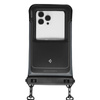 Spigen A611P Universal Waterproof Float Case 2-Pack - Etui wodoodporne do smartfonów do 6.9" (2 sztuki) (Matte Black) (ACS09348)