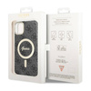 Guess 4G MagSafe - Etui iPhone 11 (Czarny) (GUHMN61H4STK)