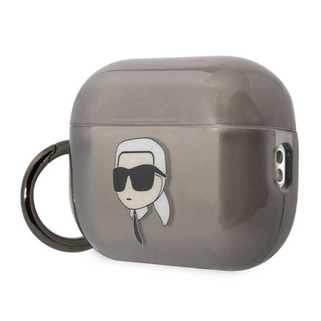 Karl Lagerfeld NFT Ikonik Karl Head - Etui AirPods Pro 2 (czarny) (KLAP2HNIKTCK)