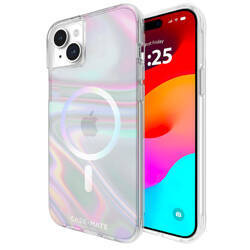 Case-Mate Soap Bubble MagSafe - Etui iPhone 15 Plus (Iridescent) (CM051514)