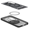 Spigen Ultra Hybrid Mag MagSafe - Etui do Samsung Galaxy S25 (Zero One Black) (ACS09003)