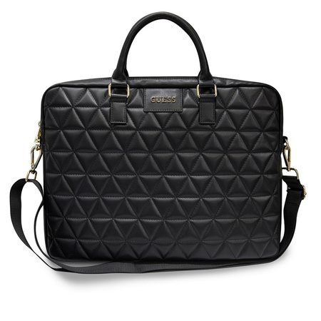 Guess Quilted Computer Bag - Torba na notebooka 15" (czarny) (GUCB15QLBK)
