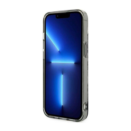 Guess Porcelain Collection - Etui iPhone 14 Plus (szary) (GUHCP14MHGPLHG)