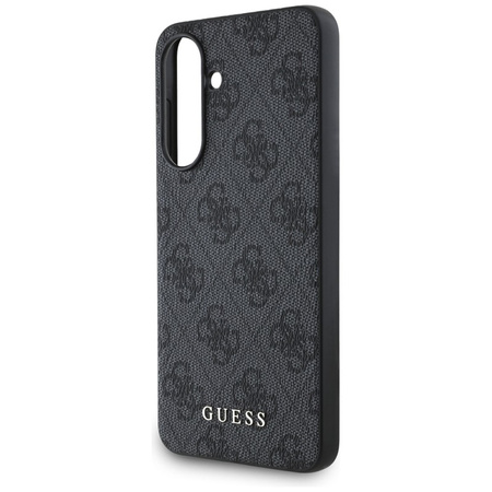 Guess 4G Metal Gold Logo - Etui do Samsung Galaxy A56 5G (czarny) (GUHCSA56G4GFGR)