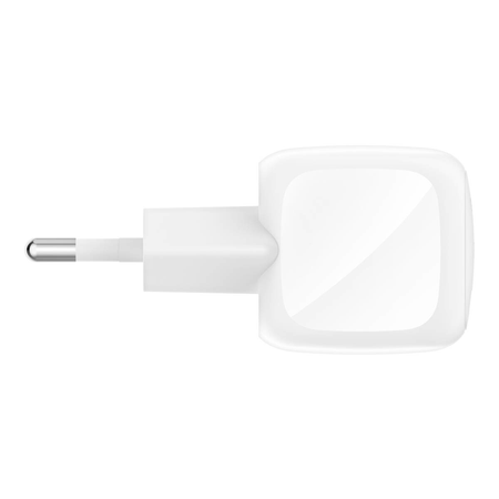 Belkin Ładowarka USB-C PD 30W, mała, biała + kabel USB-C (WCA008KQ1MWH-B6)
