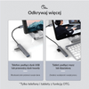 Orico Hub USB-C, USB-A 5Gbps, 3*USB-A 2.0, aluminiowy (AH-13-GY-EP-HW)