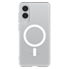Spigen Ultra Hybrid Mag MagSafe - Etui do Samsung Galaxy S25 Edge (Clear / White) (ACS09418)