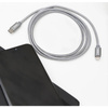 Kanex DuraBraid - Kabel połączeniowy USB-C (Power Delivery) na Lightning certyfikat MFi 1,2 m (Silver) (K157-1528-1MSV)