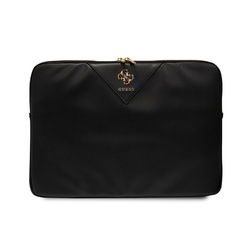 Guess Triangle 4G Sleeve - Etui na notebooka 15" / 16" (czarny) (GUCS16ZPGSTEGK)