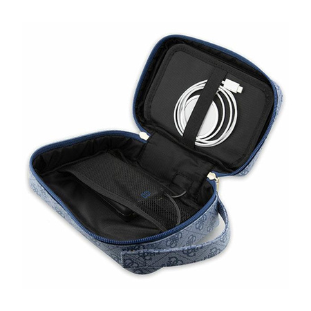 Guess 4G Printed Stripes Travel Universal Bag - Organizer na akcesoria (Niebieski) (GUHBP4RPSB)