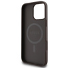 Guess 4G Printed Stripes MagSafe - Etui iPhone 16 Pro Max (brązowy) (GUHMP16XP4RPSW)