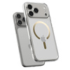 Spigen Ultra Hybrid Mag MagSafe - Etui do iPhone 17 Pro (Clear/Gold) (ACS10348)