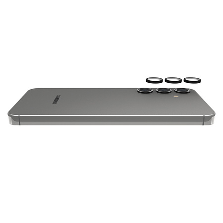 Case-Mate Aluminum Ring Lens Protector - Szkło ochronne na obiektyw aparatu Samsung Galaxy S24 (Black) (CM053404)
