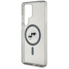 Karl Lagerfeld Button Karl & Choupette Heads Printed Logo MagSafe - Etui Samsung Galaxy S25 Ultra (czarny) (KLHMS25LHLSKCK)