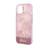 Guess Jungle Case – Etui iPhone 14 Plus (Różowy) (GUHCP14MHGJGHP)