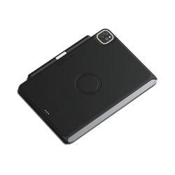 Satechi Vegan-Leather Magnetic Case - magnetyczna obudowa ochronna z uchwytem na Apple Pencil wykonana ze skóry wegańskiej do iPad Pro 11" 1/2/3(M1)/4(M2)G oraz iPad Air 4/5(M1)/6(M2) czarna (ST-V11PPK)