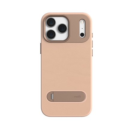 Moshi Kameleon MagSafe - Etui iPhone 17 Pro Max z funkcją podstawki (Milktea Brown) (99M2251118)
