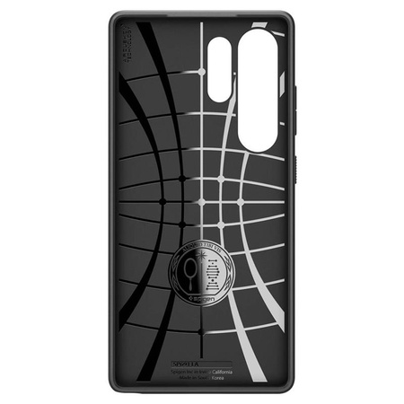 Spigen Liquid Air - Etui do Samsung Galaxy S25 Ultra (Matte Black) (ACS08953)