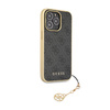 Guess 4G Charms Collection - Etui iPhone 14 Pro Max (szary) (GUHCP14XGF4GGR)