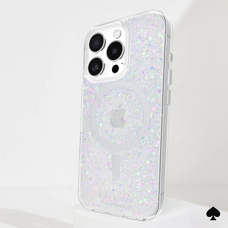 Kate Spade New York Protective MagSafe - Etui iPhone 16 Pro (Chunky Glitter) (KS054956)