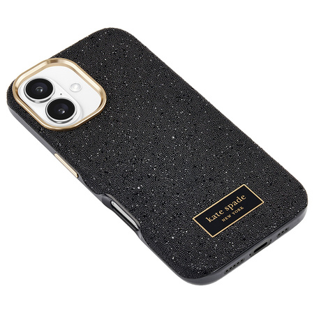 Kate Spade New York Crystal Pave MagSafe - Etui iPhone 16 (Nightfall) (KS054354)