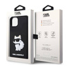 Karl Lagerfeld 3D Rubber NFT Choupette - Etui iPhone 14 (Czarny) (KLHCP14S3DRKHNK)