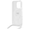 Karl Lagerfeld Crossbody IML Karl Head MagSafe - Etui iPhone 16 Pro Max (przezroczysty) (KLHMP16XHCKHNT)