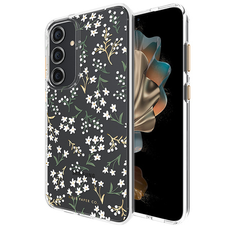 Rifle Paper Clear - Etui Samsung Galaxy S24+ (Petite Fleurs) (RP053564)