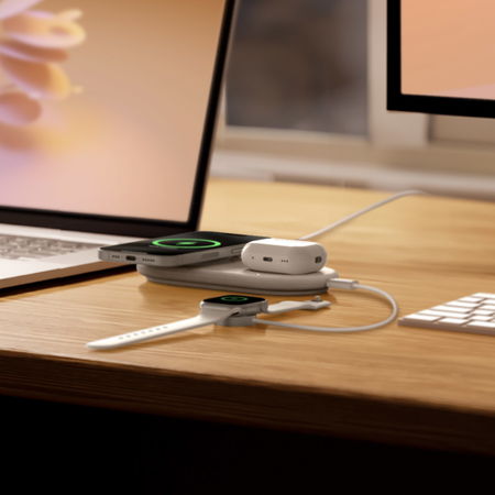 Belkin Bezprzewodowa podkładka ładująca Qi2 15W - biała (WIZ021VFWH)
