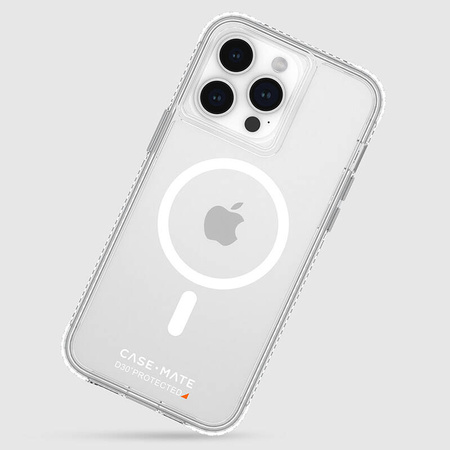 Case-Mate Ultra Tough Plus D3O MagSafe - Etui iPhone 15 Pro Max (Clear) (CM051674)