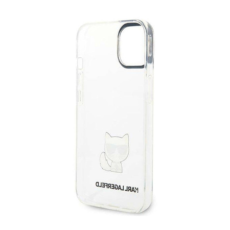 Karl Lagerfeld Choupette Body - Etui iPhone 14 Plus (przezroczysty) (KLHCP14MCTTR)