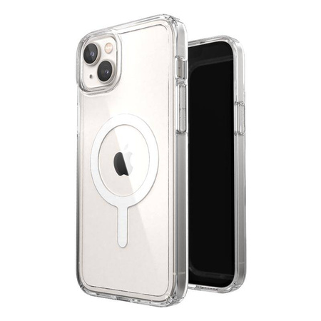 Speck Gemshell + MagSafe - Etui do iPhone 15 Plus / iPhone 14 Plus z powłoką MICROBAN (Clear) (150131-5085)