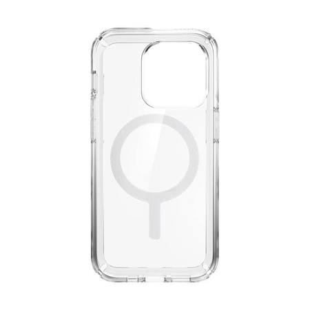 Speck Gemshell + MagSafe - Etui do iPhone 14 Pro z połowką MICROBAN (Clear) (150160-5085)