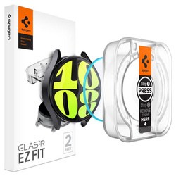Spigen GLAS.TR EZ FIT 2-Pack - Szkło hartowane do Samsung Galaxy Watch 7 40 mm (2 szt) (AGL08494)