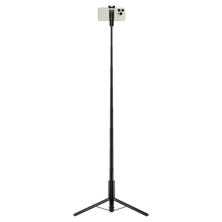 Spigen S541W Bluetooth Selfie Stick Tripod - Statyw na smartfon / uchwyt selfie stick (Black) (AMP09336)