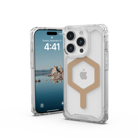 UAG Plyo Magsafe - obudowa ochronna do iPhone 15 Pro kompatybilna z MagSafe (ice-gold) (114286114381)