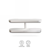 ZENS Quattro Wireless Charger Pro 4 - ładowarka bezprzewodowa Qi2 do czterech urządzeń (4x15W) kompatybilna z MagSafe (white) (ZEQC01W/00)