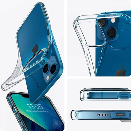 Spigen Liquid Crystal - Etui do iPhone 13 (Przezroczysty) (ACS03515)