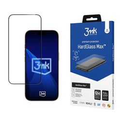3mk HardGlass Max - Szkło hartowane do iPhone 17 Pro Max (Czarny) (3MK_5903108679930)
