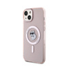 Karl Lagerfeld IML Choupette MagSafe - Etui iPhone 15 Plus (różowy) (KLHMP15MHFCCNOP)